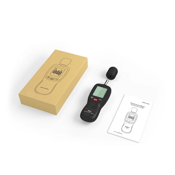 30-130dB(A) LCD Digital Sound Level Meter Noise Volume Measuring Instrument Decibel Monitoring Tester Decibel Monitoring Meter