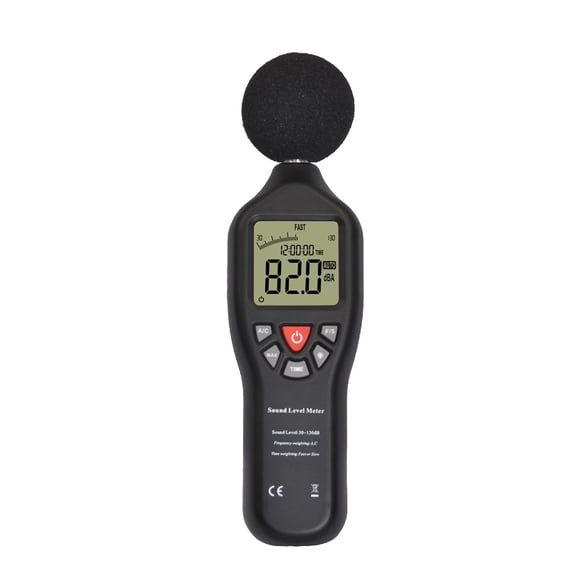 30-130dB LCD Digital Noise Detector Decibel Meter TL-202