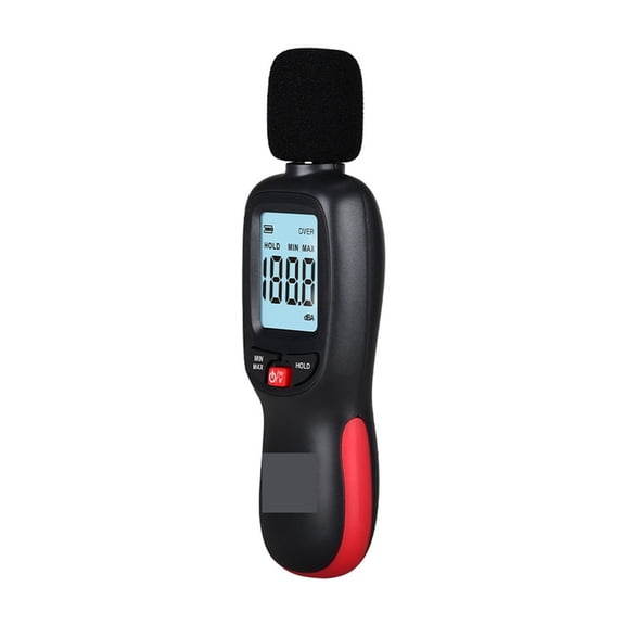 30-130dB LCD Digital Sound Level Meter Noise Volume Measuring Instrument Decibel Monitoring Tester ,Feature Packed
