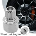 thumbnail image 1 of 30/13PT Hollow Car Anti Theft Wheel Lock Lug Nut Screw Removal Key for BMW, 1 of 9