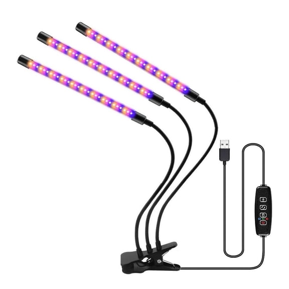 30-150 LED USB Grow Light Phytolamp for Plants with Control Full Spectrum Lights Home Flower Seedling Clip Phyto Lamp