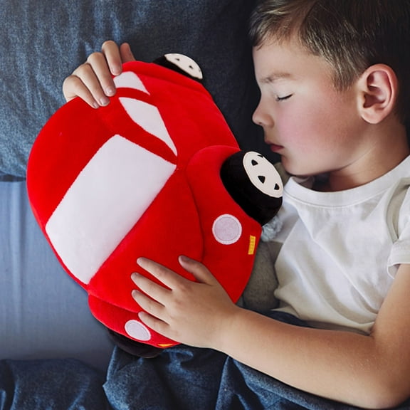 30*15cm Car Plush Stuffed Doll, Soft Cute Car Model Toy, Car Shaped Plush Pillow, Car Shaped Cushion Birthday Gift, Plush Pillow,Tractor Pillow Sofa Cushion Gift for Kids & Adult