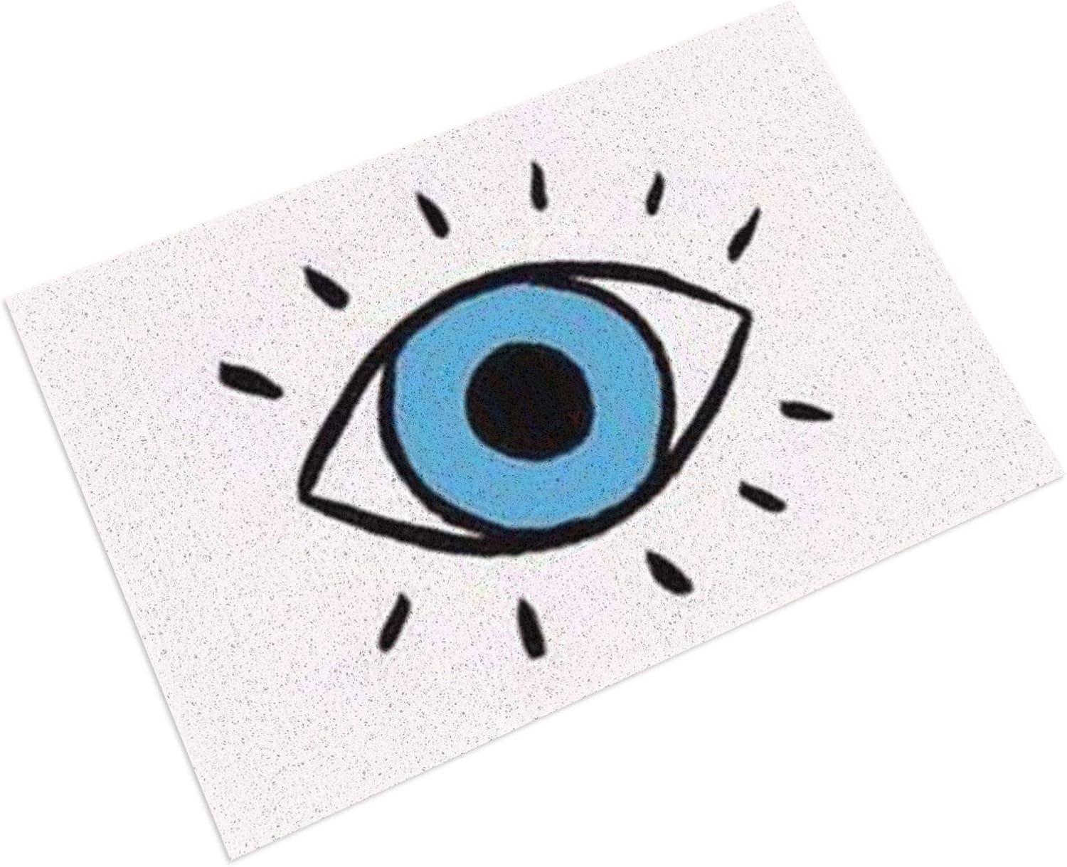 30*17inches Bath Mat Evil Eye Print Home Decor Doormat Rug Indoor/Door ...
