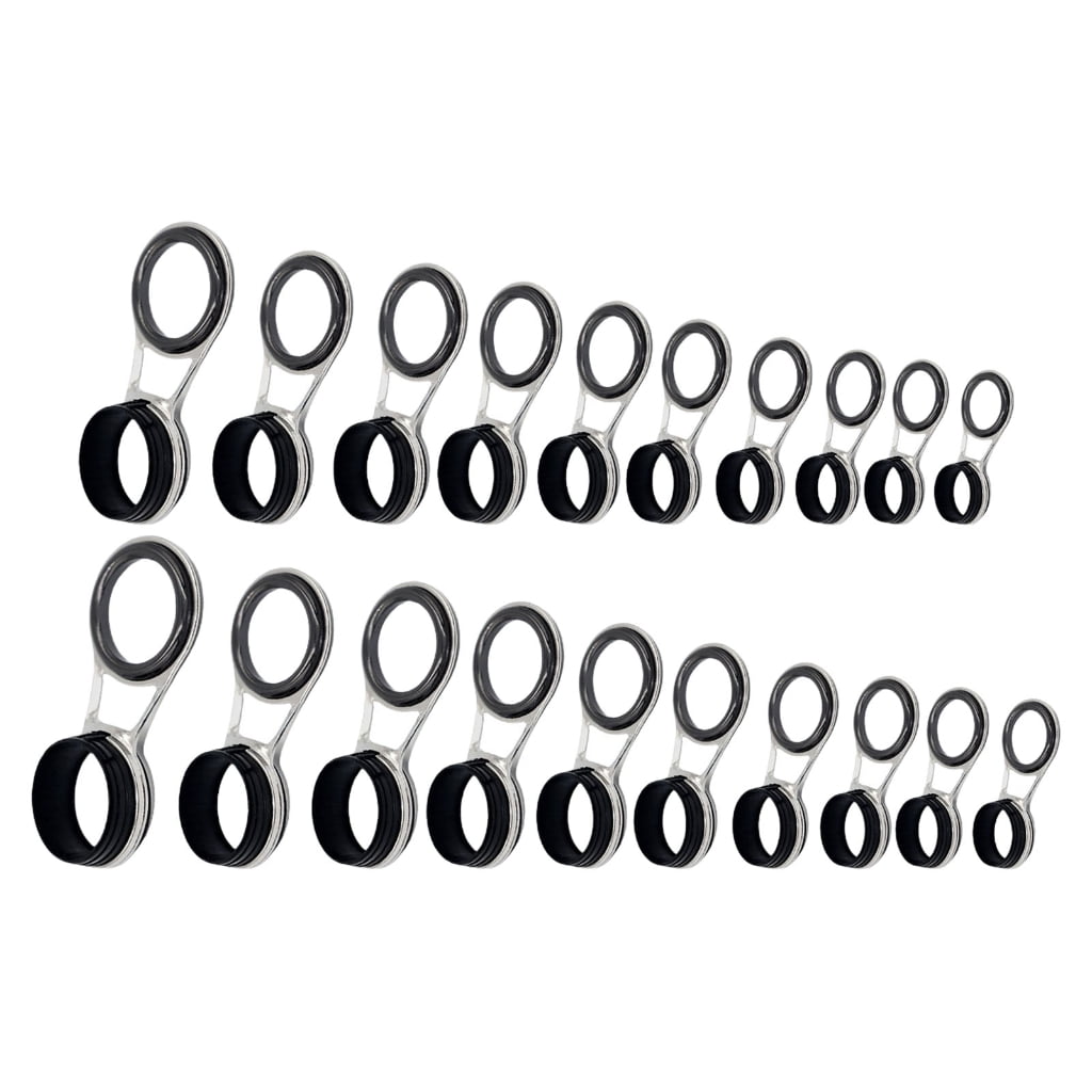 30/20/10pcs Poles Guide Rings Fishing Rod Wire Ceramic Rings Outdoor ...