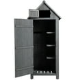 thumbnail image 1 of 30.3"L x 21.3"W x 70.5"H - Spacious Storage for Tools - Outdoor Garden Use - Keep Tools Organized and Protected, 1 of 6