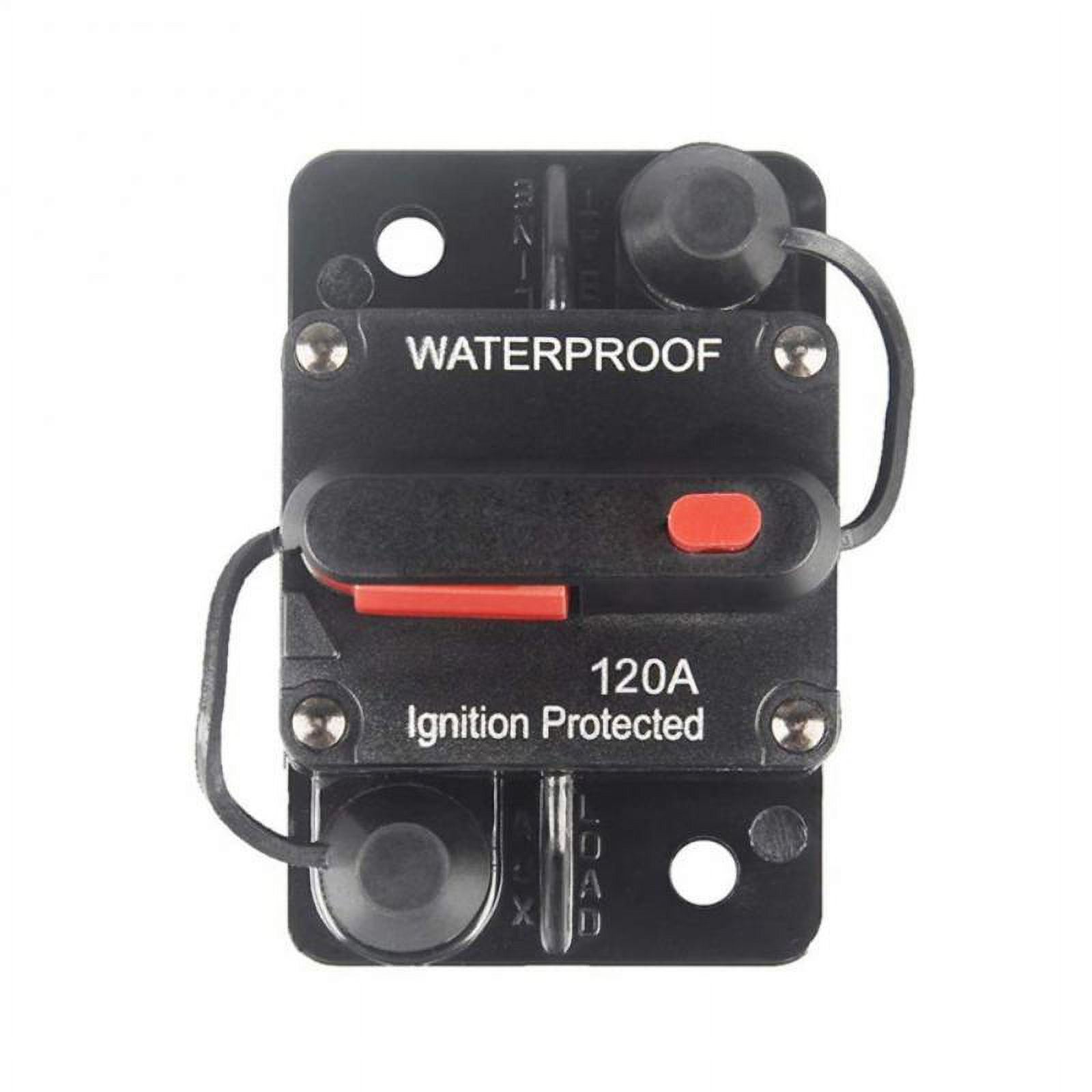 30300A AMP Circuit Breaker Dual Battery IP67 Waterproof 12V 24V Fuse Manual Reset Car Circuit