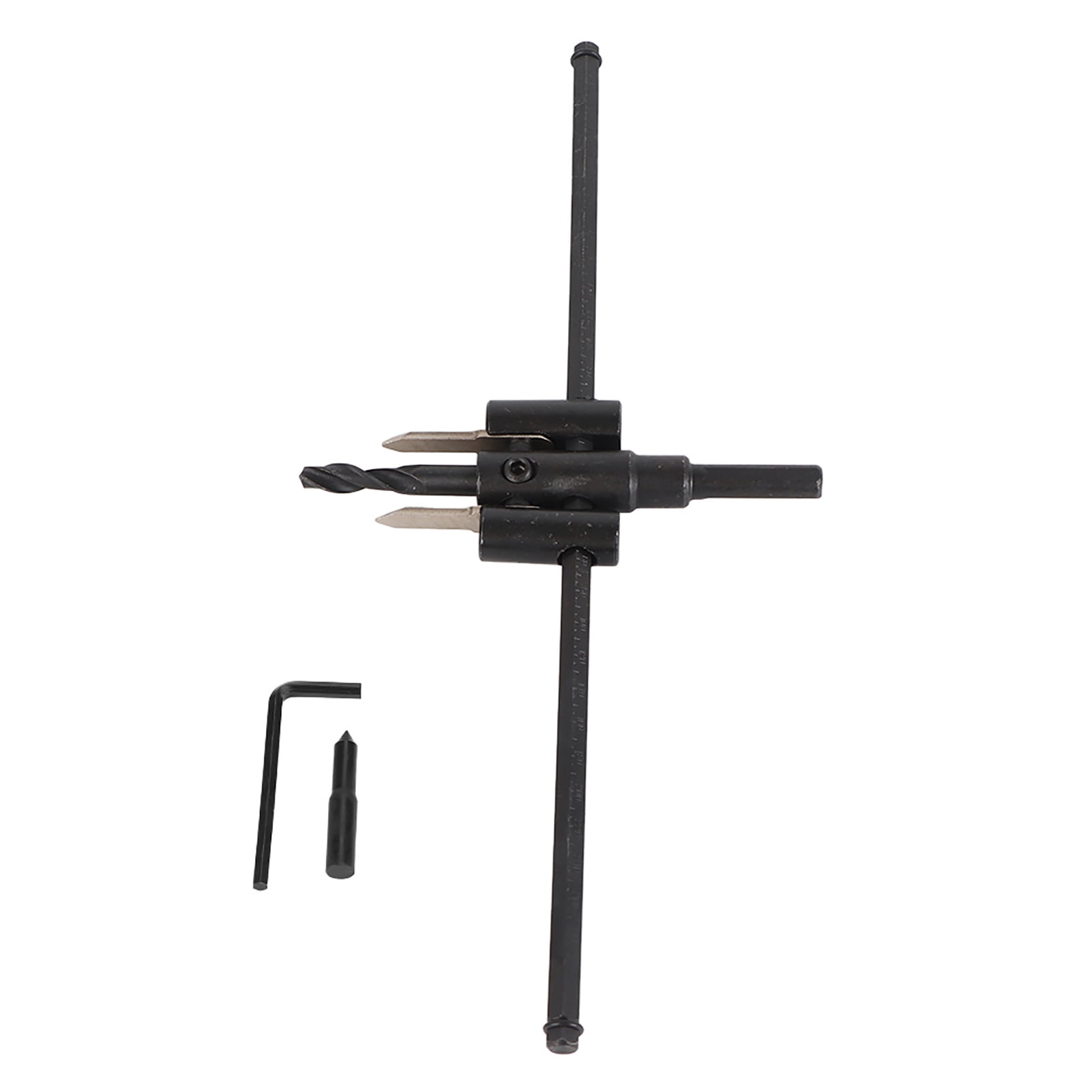 30300mm Adjustable Black Circle Hole Saw Drill Bit Set DIY Woodworking