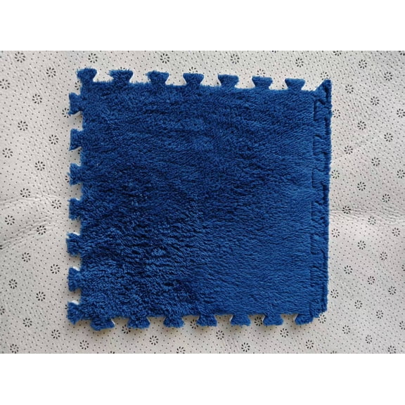 30*30CM Soft Plush Children Kids Rug Play Mat Puzzle Carpet Warm Playmat Interlocking Exercise Tiles Floor Carpet Decoration Mat