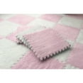 thumbnail image 1 of 30*30CM Soft Plush Children Kids Rug Play Mat Puzzle Carpet Warm Playmat Interlocking Exercise Tiles Floor Carpet Decoration Mat, 1 of 10