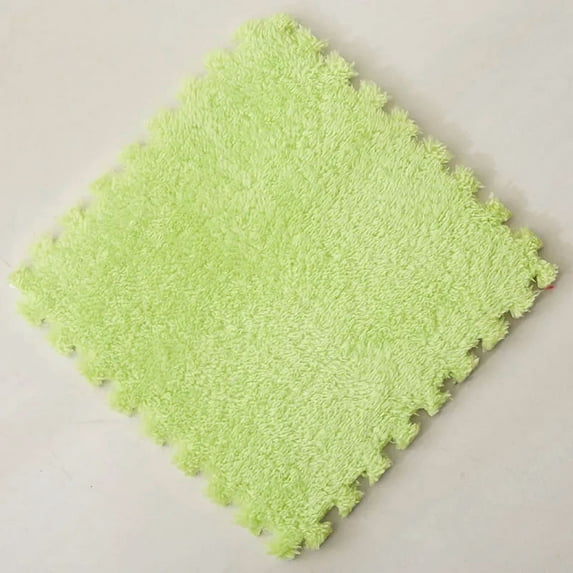 30*30CM Soft Plush Children Kids Rug Play Mat Puzzle Carpet Warm Playmat Interlocking Exercise Tiles Floor Carpet Decoration Mat