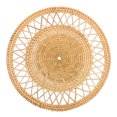 thumbnail image 1 of 30*30Cm Rattan Round Cross Porch Straw Home Stay Hay Rattan Wall Decoration Pendant Wall Wall Decoration Wall Hanging, 1 of 21
