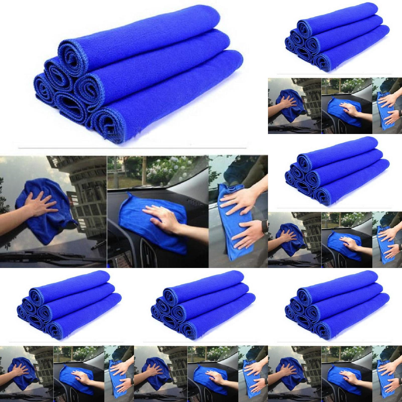 30*30cm Soft Microfiber Cleaning Towel Car Auto Wash Dry Clean Polish