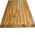  30" L x 24" Rectangular Acacia Butcher Block Standard Countertop with