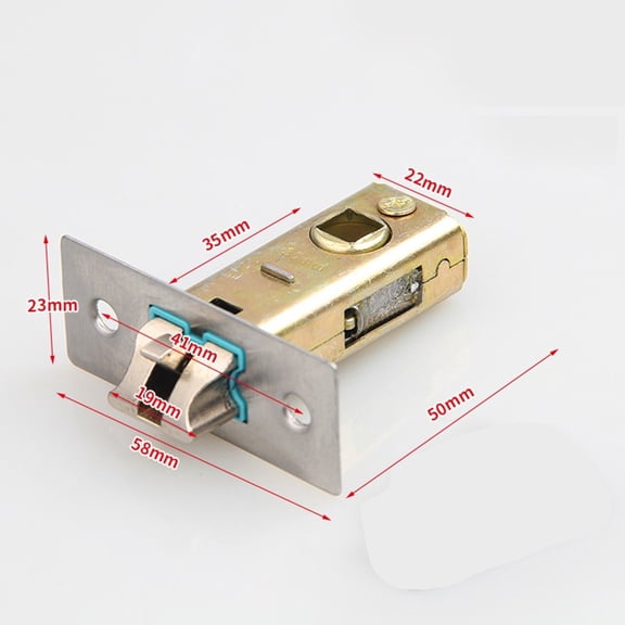 30/35/40/45mm Tubular Latch Mortice Latch Zinc Alloy Door Latch Used With Sprung Lever Door Handles Latch Bolt