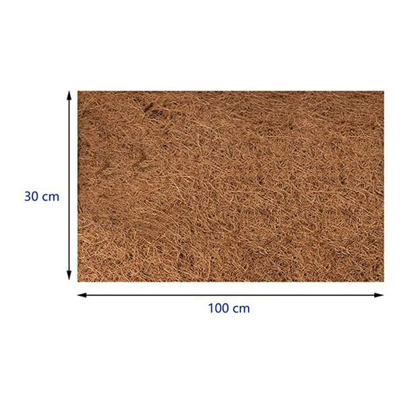 30/40/50x100CM Sheet Coconut Palm Mat Cuttable Floor Mat Door Mat Coir Mat 30X100Cm Smile Home