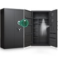 thumbnail image 1 of 30-40 Large Gun Safe for Pistol, Unassembled Gun Safe with LCD Keypad and Adjustable Shlef, Digital Gun Cabinet for Home and Shotguns with Mute Function & Dual Alarm, 1 of 9