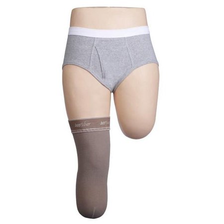 30-40 mmHg, Silver, BK Shrinker, 12" / 30 cm, Silicone