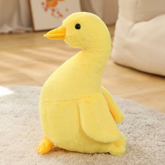 30/40cm Simulation Cartoon Duck Plush Toy Cute Stuffed Animals Yellow Ducks Plushies Doll Lifelike Goose Soft Kids Toys for Girl