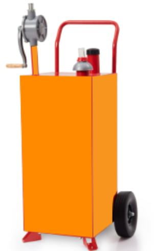 30/45/50 Gallon Portable Oil Transfer Fluid Diesel Fuel Storage Tanks Gas Caddy Storage Diesel Kerosene Storage Containers for Boat, Atv, Car, Motorcycle
