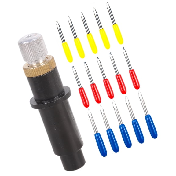 30/45/60 Degree Plotter Slices Cutter Cutting Cutter Replaceable Cutter with Slices Holder Housing Plotter Cutter Slices