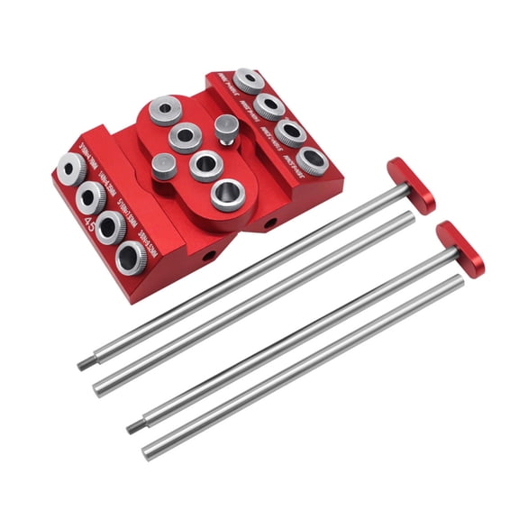 30 45 90 Degree Angle Drill Guide Jig for Angled Holes Straight Holes 4 Size Drill Guide Block for Cable Railing Lag
