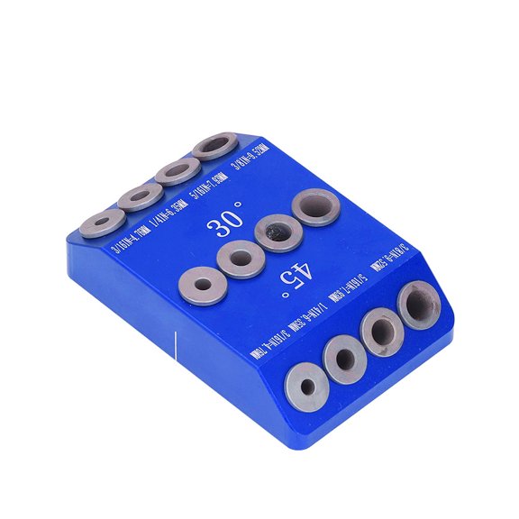 30/45/90 multi-angle punching locator aluminum alloy woodworking oblique hole drill multi-function punching auxiliary tool