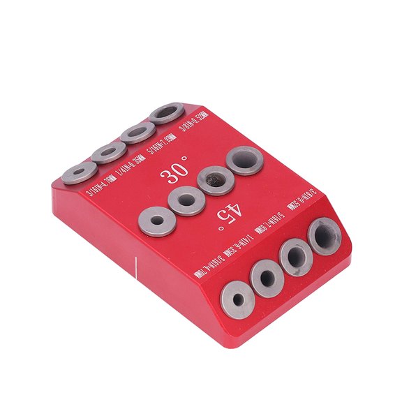 30/45/90 multi-angle punching locator aluminum alloy woodworking oblique hole drill multi-function punching auxiliary tool