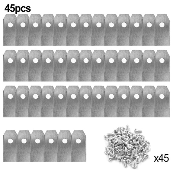 30/45pc titanium replacement blades suit for robot lawn mower robotic lawn mower
