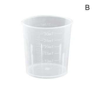 3pcs Measuring Cup Mini Measurement Scales Cup Easy Measure Liquid Bottle
