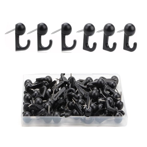 30/50 Pcs Push Pin Picture Hooks Cork Board Hooks Bulletin Board Hooks for Bulletin Board