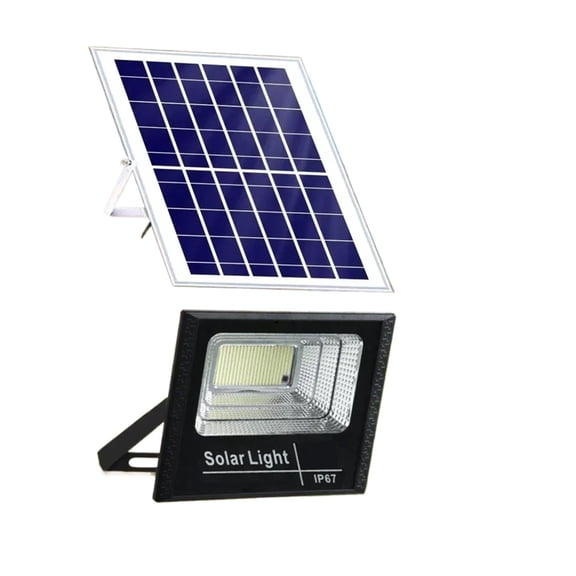30-500W Solar Flood Lights With Remote Control Outdoor IP67 Waterproof Solar Powered Spotlight Solar Reflector Wall Lamp