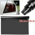 30*50cm Light Smoke Black Tint Film Headlights Tail Lights Car Vinyl