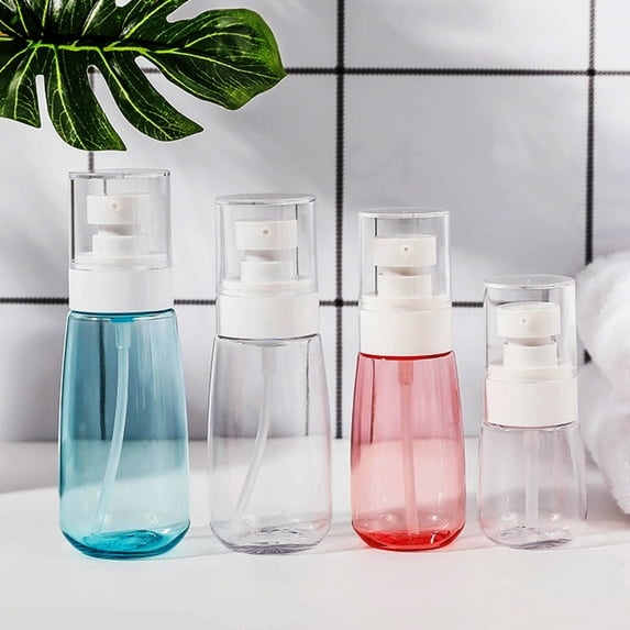 30/60/80/100ml Liquid Soap Shampoo Lotion Shower Gel Pump Bottle Empty Dispenser Clear PETG