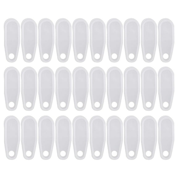 30/60Pcs Traverses Rod Slides Curtain Track Glider Hooks for Window Curtains Drapery Hooks Replacement Accessories