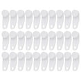 thumbnail image 1 of 30/60Pcs Window Curtain Hanging Hook Traverses Rod Slides Track Gliders Hooks, 1 of 9