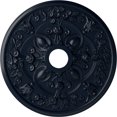thumbnail image 1 of 30 7/8"OD x 3 5/8"ID x 1 3/8"P Rose Ceiling Medallion Midnight Dream Finished, 1 of 5