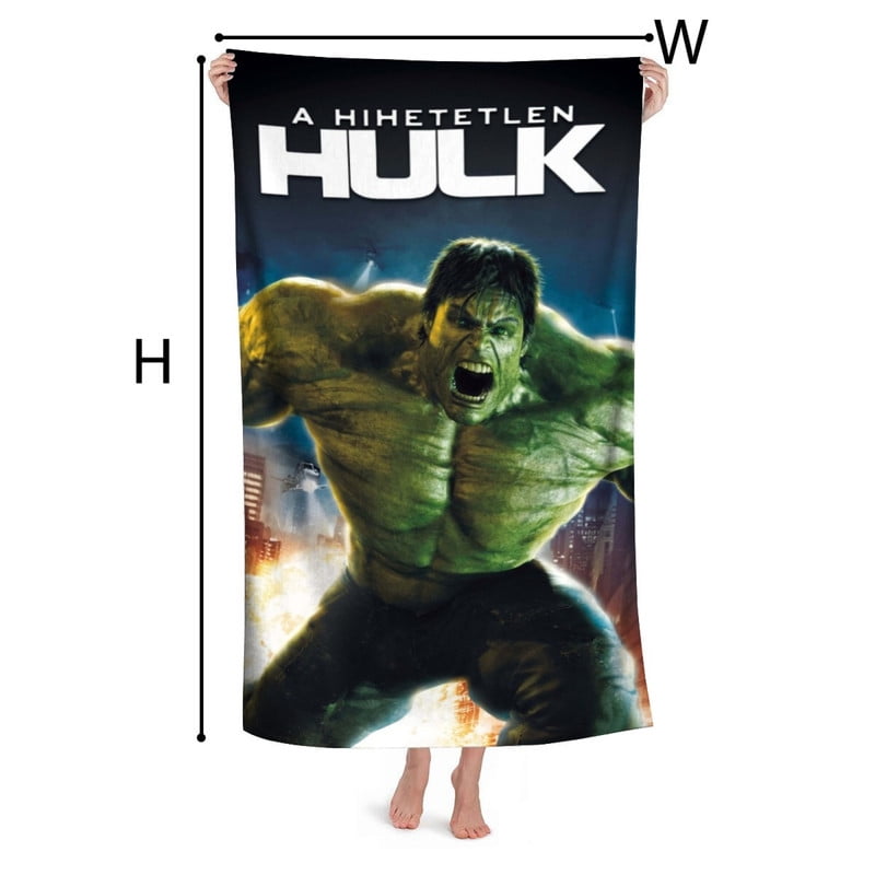 x 63 inch Beach Towel for Hulk Movie Gifts Women Kids