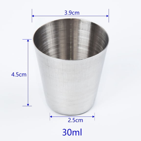 30/70/180/320Ml Mug Drinkware Stainless Steel Beer Cola Cup For Bar Coffee Shop For Coffee, Cola, Milk Cups Tools Kitchen Parts