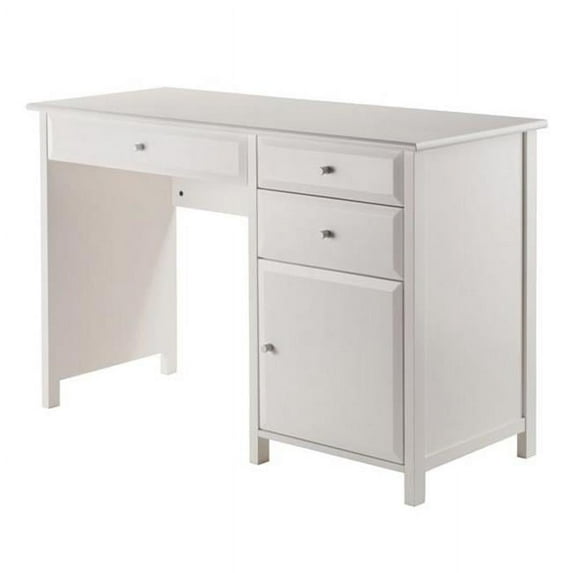 30.71 x 47.24 x 20.24 in. Delta Office Writing Desk, White