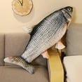 thumbnail image 1 of 30-80cm 3D Simulation Gold Fish Plush Toys Stuffed Soft Animal Carp Plush Pillow Creative Sofa Pillow Cushion Gift, 1 of 9