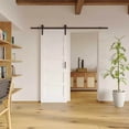 thumbnail image 1 of 30"×84" Wood Sliding Barn Door wit PVC Surface, Ready to Use All Installation ardware Kit Included, 1 of 9