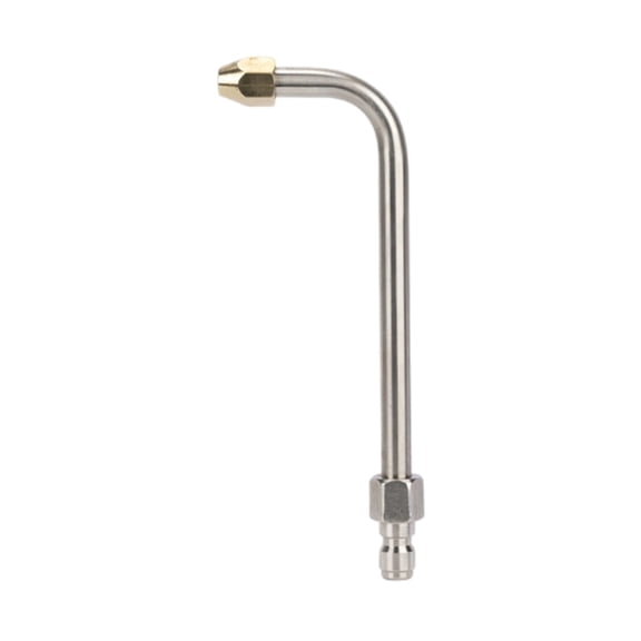 30/90/U Washer Extension Gutter Cleaner Attachment Pressure Washer Gutter Rod for Lances Wand 1/4Inch Quick Connection