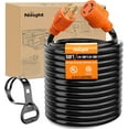 30 Amp 50FT Generator Extension Cord 125/250V 7500 Watt Heavy Duty 10