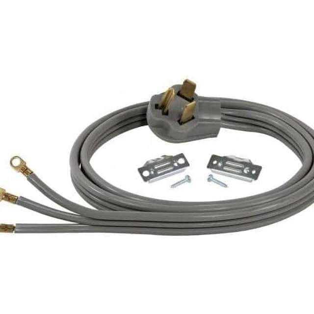 30 Amp Dryer Appliance Cord, 1030 Plug, SRDT, 10/3, ETL Listed, 6ft