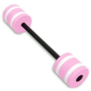 30" Aqua Fitness Swim Bar with Padded Grip Dark Pink