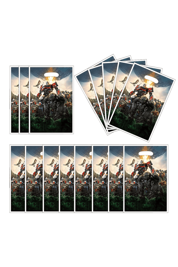 30 BAGS Transformer Gift Bags Transformer Goody Bags Robot Party Favor Bags Candy Bags Transformer Favor Bags