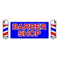 thumbnail image 1 of 30" BARBER SHOP -Window Decal- salon parlor sign signs, 1 of 1