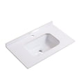thumbnail image 1 of 30" Bathroom Vanity Bathroom Vanity Withe,White Marble Bath Faucets Bathroom Vanities, 1 of 10