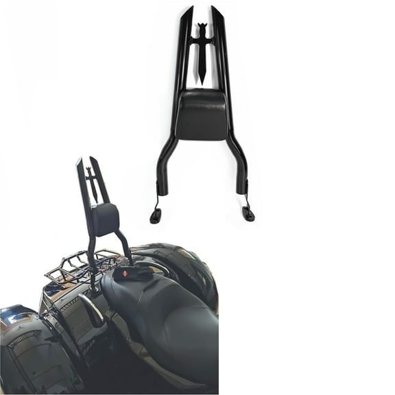 30" Black Sissy Bar Road Glide 3 FLTRT Backrest for Harley Freewheeler FLRT 2015-2024