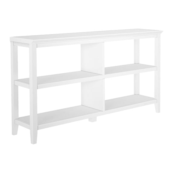 30" Bookcase with 2 Shelves in White
